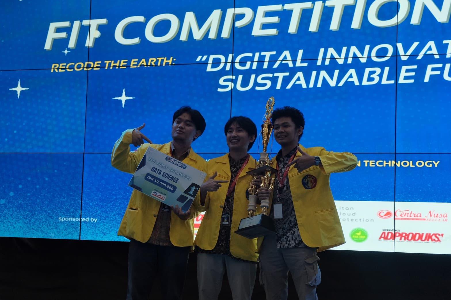 1st Winner of Internation Data Science FIT Competition